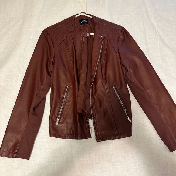 Express Minus the Leather Double Peplum Jacket - Picture 5 of 16